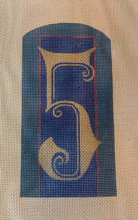 1, 5, 3 - Address Numbers (Partially Stitched)