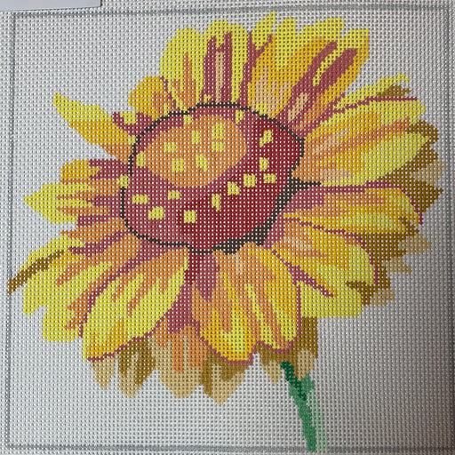 Orchidea Sunflowers Needlepoint Canvas