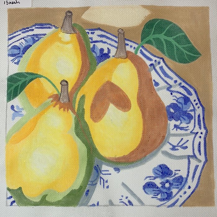 Plate of Pears
