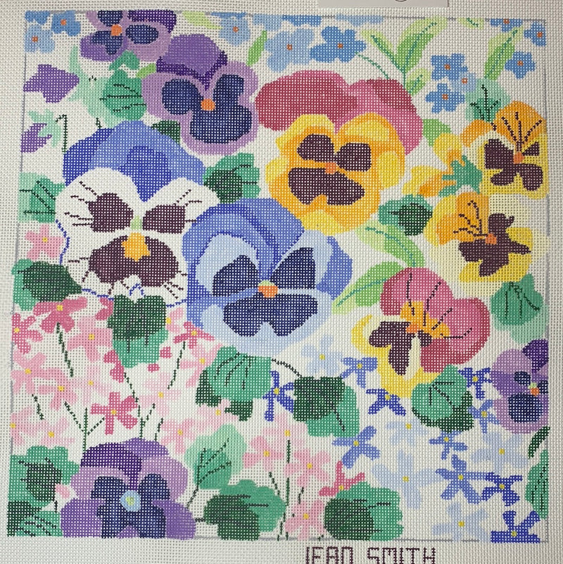 Large Pansy Garden #2