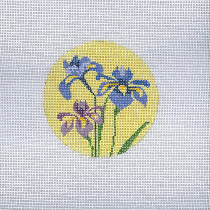Flower Rounds - Iris