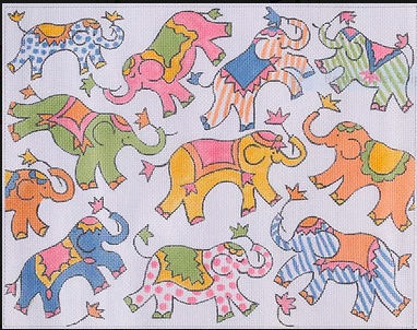 Jilly Walsh – Oodles of Ellies – bright pastels