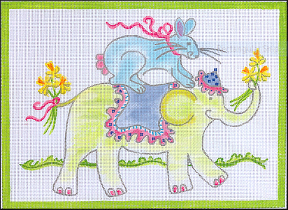 Jilly Walsh – Bunny Riding on Elephant