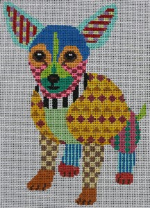 Colorful Chihuahua (13 mesh)