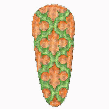 Quatrefoil/Lime Carrot