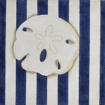 Sand Dollar Square/Stripes
