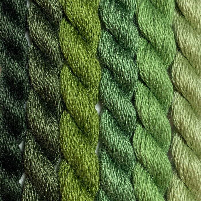 Silk & Ivory - Greens