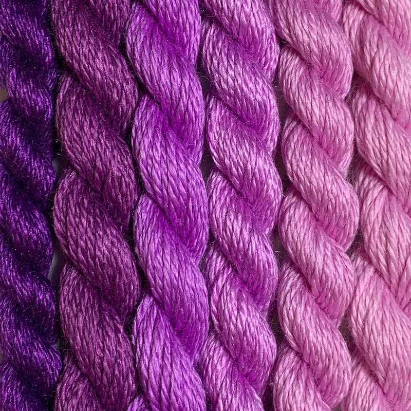Silk & Ivory - Purples