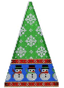 Snowman/Flakes Mini Tree