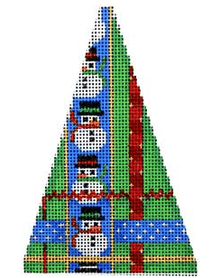 Snowman Woven Mini Tree