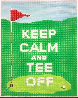 “Keep Calm & Tee Off”