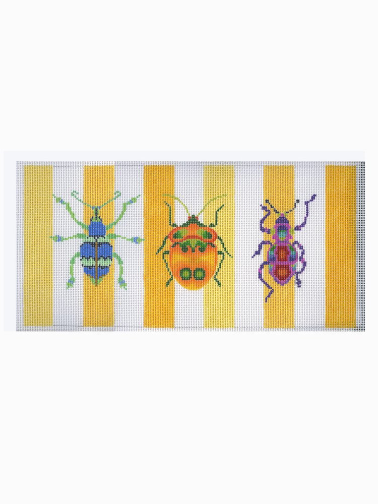 Three Bugs with Stripes