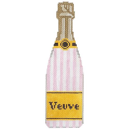Veuve Bottle - Pink Stripe